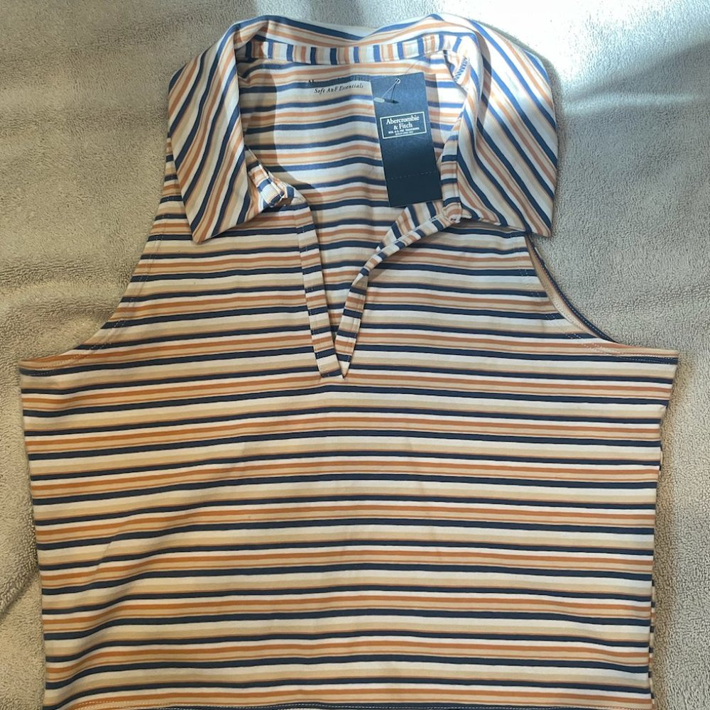 Abercrombie medium cropped tank top